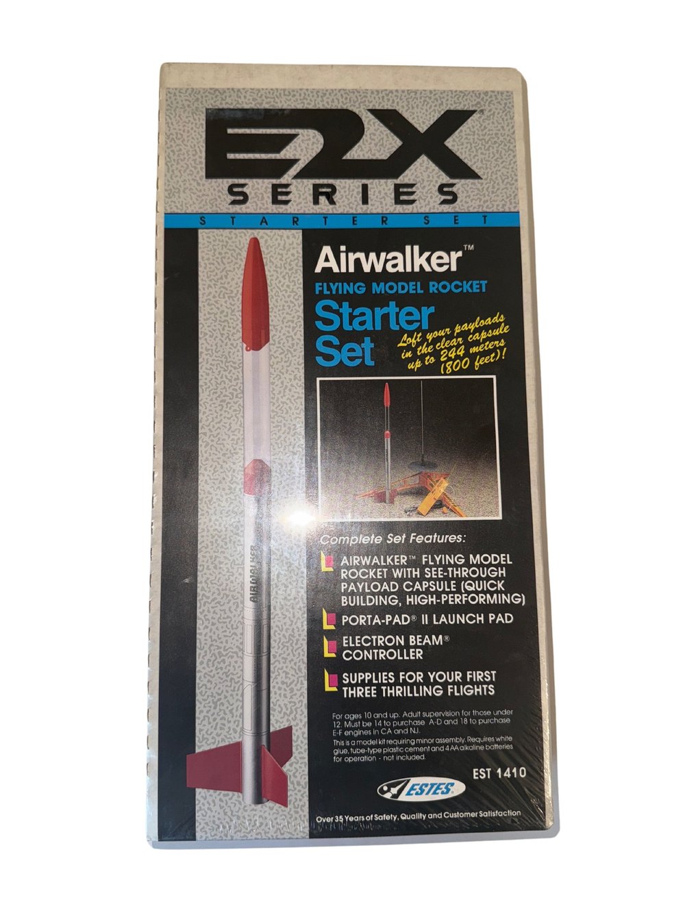 Buy Estes Airwalker Flying Model Rocket Starter Set - #1410